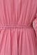 Cotton Gather Tiered Wrap Middle Dress