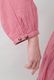 Cotton Gather Tiered Wrap Middle Dress