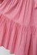 Cotton Gather Tiered Wrap Middle Dress