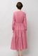 Cotton Gather Tiered Wrap Middle Dress