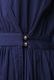 Cotton Gather Tiered Wrap Middle Dress