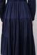 Cotton Gather Tiered Wrap Middle Dress