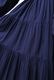 Cotton Gather Tiered Wrap Middle Dress