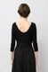 Cut & Sewn Cotton stripe Seersucker Middle Gather Dress
