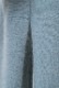 Wool Long Knit Gown Velvet Button Mint