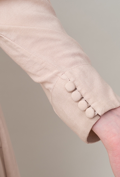 Velvet Tape Rayon Dolman Tuck Flare Middle Dress 