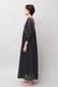 Cotton Gauze Frill Dolman Sleeve Gather Long Dress
