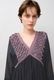 Cotton Gauze Frill Dolman Sleeve Gather Long Dress