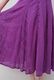 Embroidery Paff Sleeve Cotton Stripe Dobby Middle Dress