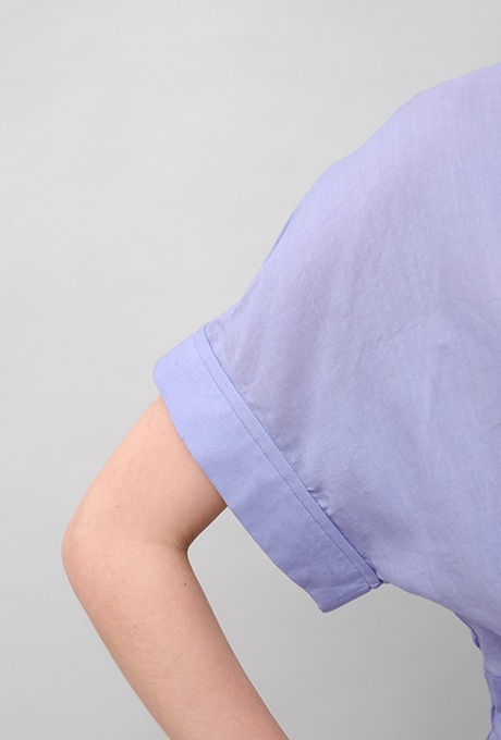 Gradient Colores Cotton Voil Tiered Middle Dress