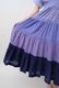 Gradient Colores Cotton Voil Tiered Middle Dress