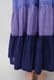 Gradient Colores Cotton Voil Tiered Middle Dress