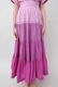 Gradient Colores Cotton Voil Tiered Middle Dress