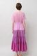 Gradient Colores Cotton Voil Tiered Middle Dress