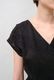 Embroidery Cotton French Sleeve Wrap Middle Dress