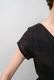 Embroidery Cotton French Sleeve Wrap Middle Dress