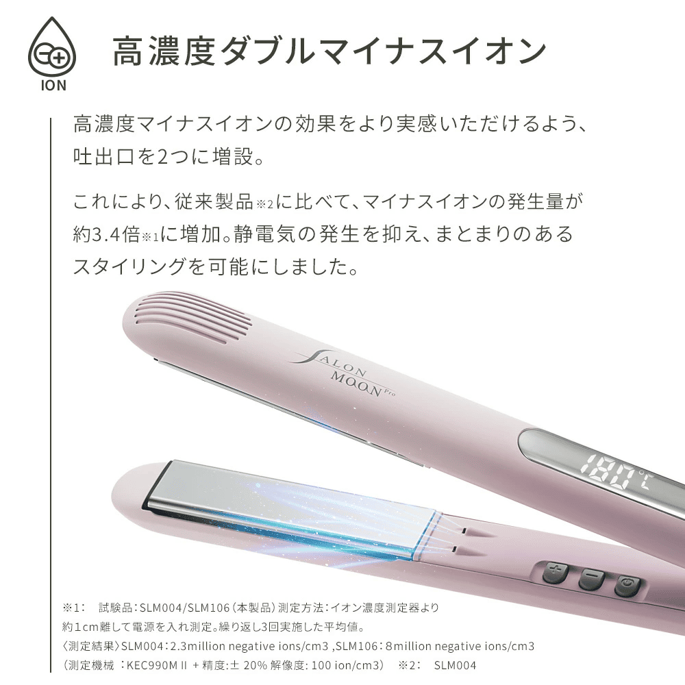 【数量限定】SALONMOON サロンムーン プレミアムヘアケアボックス 【ブラック/ホワイト】楽天で一番売れたヘアアイロン