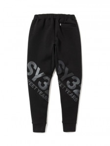SY32 by SWEET YEARS��DOUBLE KNIT PANTS��BLACK