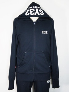SY32 by SWEET YEARS��BASIC ZIP HOODIE��NAVY�ڥ����磻�����ƥ��ȥ��Х����������ȥ��䡼�������åץա��ǥ������ͥ��ӡ���