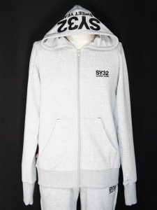SY32 by SWEET YEARS��BASIC ZIP HOODIE��GRAY�ڥ����磻�����ƥ��ȥ��Х����������ȥ��䡼�������åץա��ǥ��������졼��