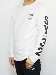 SY32 by SWEET YEARSSHIELD LOGO LS TWHITE