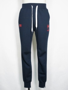 SY32 by SWEET YEARS��SHIELD LOGO SWEAT PANTS��NAVY