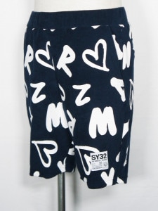 SY32 by SWEET YEARS��PILE SHORT PANTS��NAVY