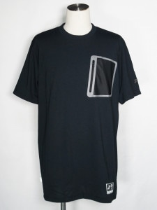 SY32 by SWEET YEARS��NTN AUTHENTIC POCKET TEE��BLACK