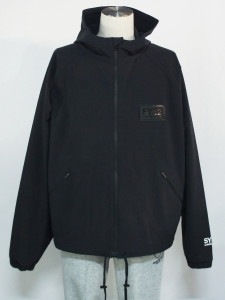 SY32 by SWEET YEARS��WIDE SILHOUETTE STORM FLEECE JK�� BLACK�ڥ����磻�����ƥ��ȥ��Х����������ȥ��䡼�������ȡ���ե꡼�����㥱�åȡ��֥�å���