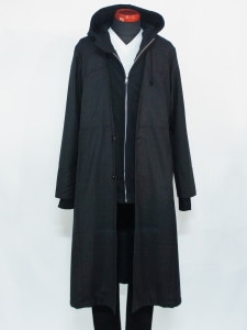 eofmCHOKHA COAT WOOL GABARDINE CHARCOAL ڥե