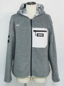 SY32 by SWEET YEARS��POLARTEC REVERSIBLE HOODIE�� WHITE�ڥ����磻�����ƥ��ȥ��Х����������ȥ��䡼����