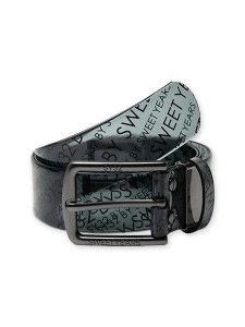 SY32 by SWEET YEARS֡GOLFSYG LOGO BELTBLACK