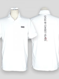 SY32 by SWEET YEARS�֡�GOLF��SKIPPER POLO SHIRTS�� WHITE
