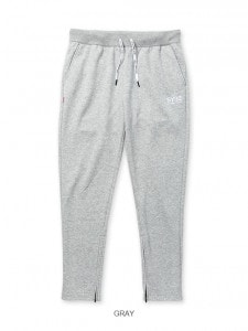 SY32 by SWEET YEARSBASIC SWEAT ZIP PANTSGRAY