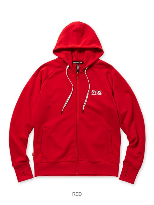 30%OFF SY32 by SWEET YEARS「BASIC ZIP HOODIE Ver.2.0」RED