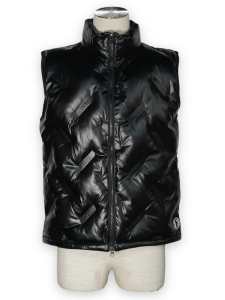 SY32 GOLF�֡�ABSOLUTE��BONDING LOGO QUILT VEST��BLACK