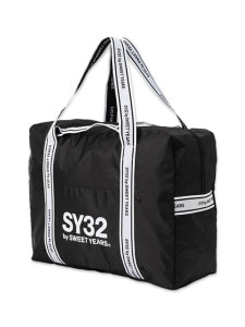 SY32 by SWEET YEARS「COMPACT TRAVEL BAG」BLACK【エスワイサーティトゥバイスウィートイヤーズ】