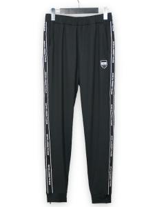 SY32 by SWEET YEARS��LINE TAPE TRACK PANTS��BLACK