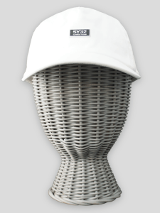 SY32 by SWEET YEARS 「MINI METALLIC TAG CAP」WHITE