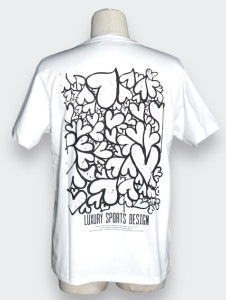 メンズ  Tシャツ SPLASH HEART BACK PRINT TEE 13408J WHITE SY32 by SWEET YEARS エスワイサーティトゥバイスウィートイヤーズ