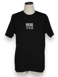 Tシャツ MULTI CENTER LOGO TEE 13452 BLACK SY32 by SWEET YEARS エスワイサーティトゥバイスウィートイヤーズ