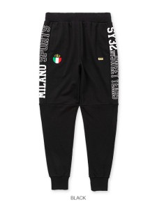 スウェットパンツSIDE EXCHANGE SWEAT PANTS BLACK SY32 by SWEET YEARS エスワイサーティートゥバイスウィートイヤーズ