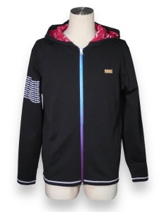 ZIPフーディー RESORT ZIP HOODIE BLACK SY32 by SWEET YEARS エスワイサーティトゥバイスウィートイヤーズ