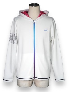 ZIPフーディー RESORT ZIP HOODIE WHITE SY32 by SWEET YEARS エスワイサーティトゥバイスウィートイヤーズ