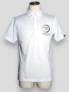 �ݥ������ CAMO EMBOSS COLLAR SHIRTS WHITE SY32 by SWEET YEARS GOLF �����磻�����ƥ��ȥ��Х����������ȥ��䡼�������