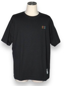 Tシャツ BASIC EMBROIDERY TEE BLACK×MULTI SY32 by SWEET YEARS エスワイサーティトゥバイスウィートイヤーズ