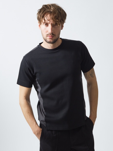 30%OFF トライアングル 半袖Tシャツ ブラック 5351POUR LES HOMMES