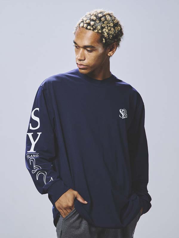 長袖Tシャツ ブラック MINI SYMBOLIC MARK L/S TEE BLACK SY32 by 