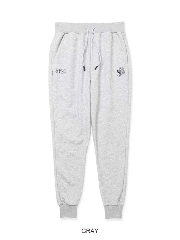 30%OFF ���祬���ѥ�� SERIF LOGO SWEAT PANTS GRAY SY32 by SWEET YEARS �����磻�����ƥ����ȥ��Х����������ȥ��䡼��