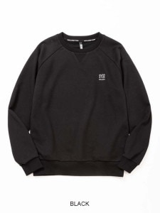 PO롼 MILANO LOGO P/O CREW BLACK SY32 by SWEET YEARS 磻ƥȥХȥ䡼